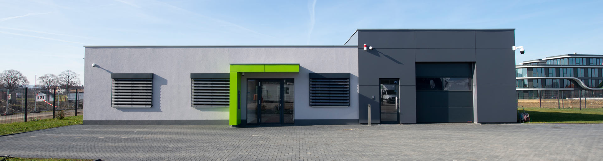 Außenansicht Kühn Sicherheit GmbH Haus für Sicherheit